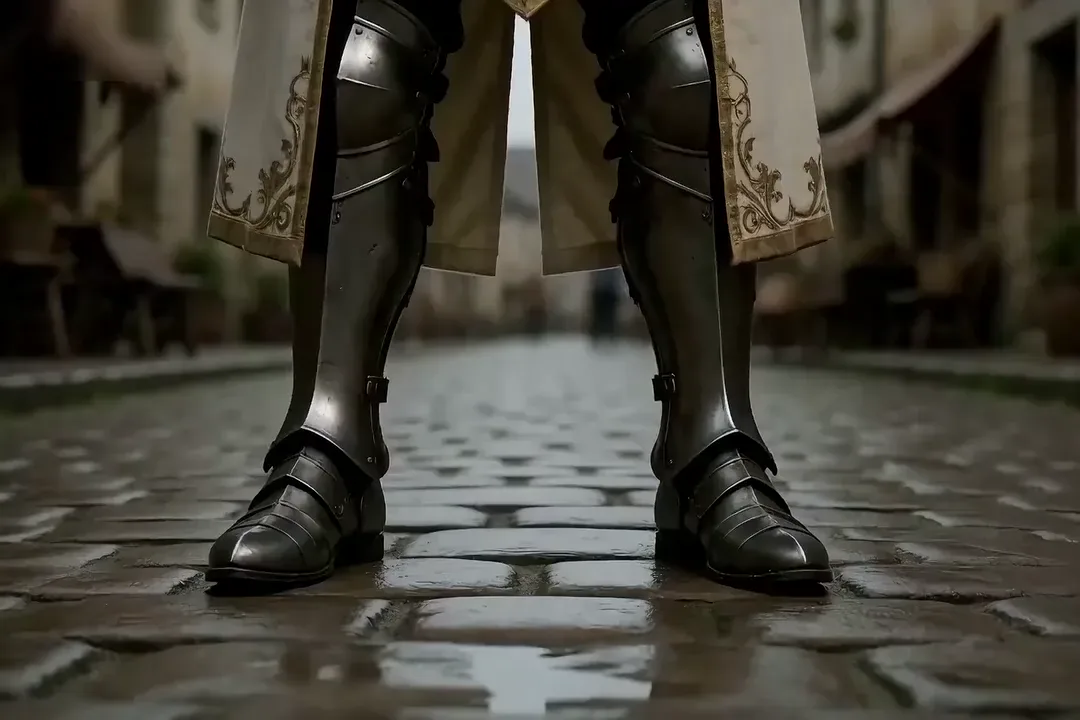 AI短剧 圣骑士X肌肉兽人 · 第1集