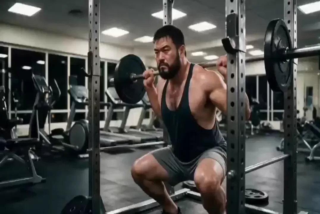 肌肉胡子壮熊健身房勾引猛操 · 第1集